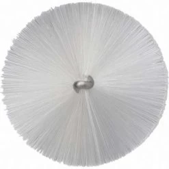 Vikan Medium Bristle, Straight Handled Tube And Valve Brush, 2 X 19.9 Inch, White -Cleaning tool store PI Asset 978413