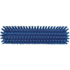 Vikan Stiff Bristle Deck Scrub Brush Head, 3 X 12 Inch, Blue -Cleaning tool store PI Asset 978432